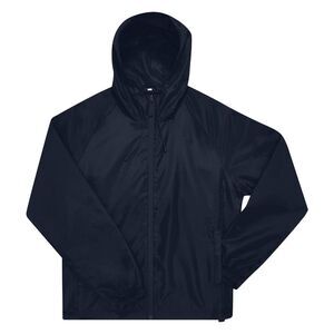 B&C Unisex Adult #Reset Windbreaker / Navy